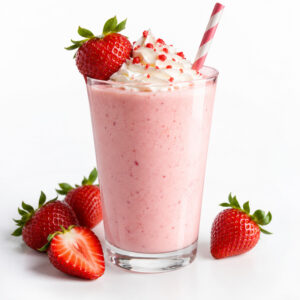 Flavor West Strawberry Milkshake 800x800